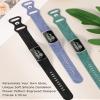 Minyee 3 Packs Floral Engraved Band Compatible with Fitbit Charge 6 Bands/Fitbit Charge 5 Bands Women, Cute Soft Silicone Dandelion Flower Pattern Sport Designer Fancy Summer Strap for Charge 6/5 view 2