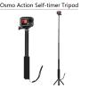 Tripod Selfie Stick Extend Pole Aluminum Alloy Extension Rod for DJI Osmo Action Sports Camera Stabilizers Accessories view 2