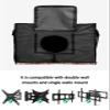 Outdoor TV Cover 40-43 Inch Weatherproof, Geometric Oxford Heavy Duty Waterproof Outside Flat Screen TV Cover Protector for Television Outdoor Accessories Retro Classic Historical Oriental Painting view 4
