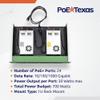 PoE Texas 24 Multi Port IEEE 802.3at PoE+ Injector - Full Power On Every Port - 700W Total - 10/100/1000 Gigabit Data Rate - Active Injector for WiFi Access Points, PTZ Cameras view 4