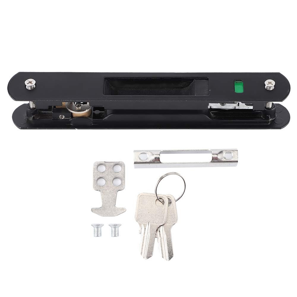 Door Lock Lock Catch Sliding Sliding Door Window Hook Lock Modern Mobile Door Single Double Sided Lock Catch for Home