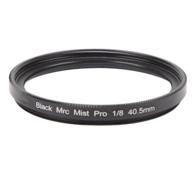 37/39/40.5/43/46mm Black Diffusion 1/8 Filter Mist Soft Diffuser Lens Filters (40.5MM)