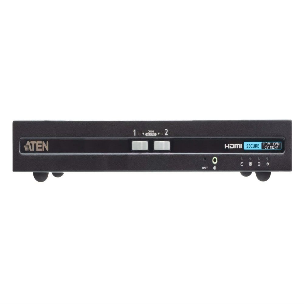 ATEN 2 Port USB HDMI Advanced Security KVM Switch (PSD PP v4.0 Compatible) Brand