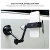 30cm Suction Cup Mount Aluminium Alloy Camera Bracket with 360 Rotation for Act 3 Insta X3 view 4