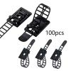 100 Pcs Desk Wire Organizer Cable Ties Ties Adhesive Cord Clips Cable Management Cord Keeper Desk Wire Management Desk Wire Organizer Cable Ties Ties Adhesive Cord Clips view 2
