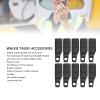 10pcs Walkie Talkie Earphone Jack Dust Cover for Baofeng UV 82 UV 8 UV 8D UV 82HP Radio, Ideal Replacement, Rubber Material view 2