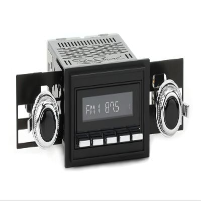 RetroRadio Compatible with 1972-76 Chevrolet Corvette Features Include Bluetooth, AUX, AM/FM LABC-M1-218-53-73C