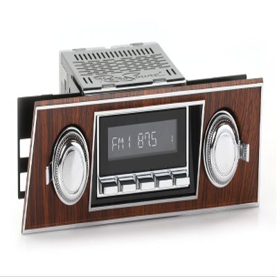 RetroRadio Compatible with 1967-68 Chevrolet Camaro Features Include Bluetooth, AUX, AM/FM LAC-M1-501-03P-73PC