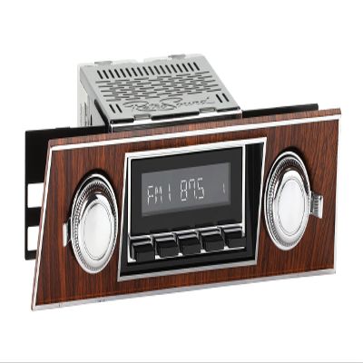 RetroRadio Compatible with 1967-68 Chevrolet Camaro Features Include Bluetooth, AUX, AM/FM LACB-M1-501-03P-73PC