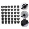 BUGUUYO 200pcs Cable Bushing Grommet Nylon Wire Protector for Pass-Through Easy Install Snap Grommets for Tidy Cable Management and Organization view 4