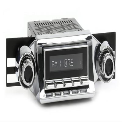 RetroRadio Compatible with 1957 Chevrolet Bel Air Features Include Bluetooth, AUX, AM/FM LAC-M1-104-252-51P-74PC