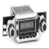 RetroRadio Compatible with 1957 Chevrolet Bel Air Features Include Bluetooth, AUX, AM/FM LACB-M1-104-252-51P-74PC view 1
