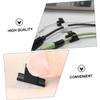 OSALADI 180pcs Wire Clips for Cord Management Self Adhesive Hook Adhesive Cable Clips for Home view 2