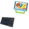BoxWave Keyboard Compatible with Huawei MatePad T8 Kids (8 in) - SlimKeys Bluetooth Keyboard - with Backlight, Portable Slim LED 7 Colors - Jet Black view 1