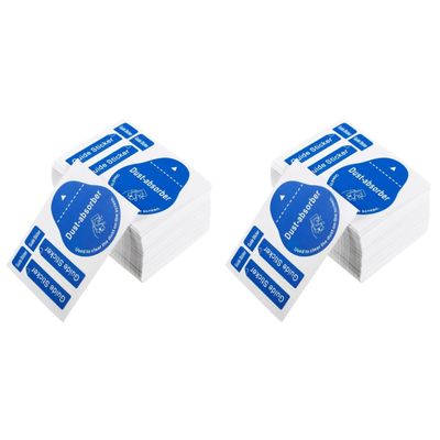 Uonlytech 400Pcs LCD Screen Dust Removal Stickers Phone Dedust Sticker Tablet Cleaning Decals High-Grade Material Portable Convenient Effectively Removes Fingerprints