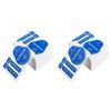 Uonlytech 400Pcs LCD Screen Dust Removal Stickers Phone Dedust Sticker Tablet Cleaning Decals High-Grade Material Portable Convenient Effectively Removes Fingerprints view 1