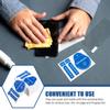 Uonlytech 400Pcs LCD Screen Dust Removal Stickers Phone Dedust Sticker Tablet Cleaning Decals High-Grade Material Portable Convenient Effectively Removes Fingerprints view 2