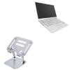 BoxWave Stand and Mount Compatible with Slimbook Prox (15.6 in) - Executive VersaView Laptop Stand, Ergonomic Adjustable Viewing Angle Metallic Riser - Metallic Silver view 1