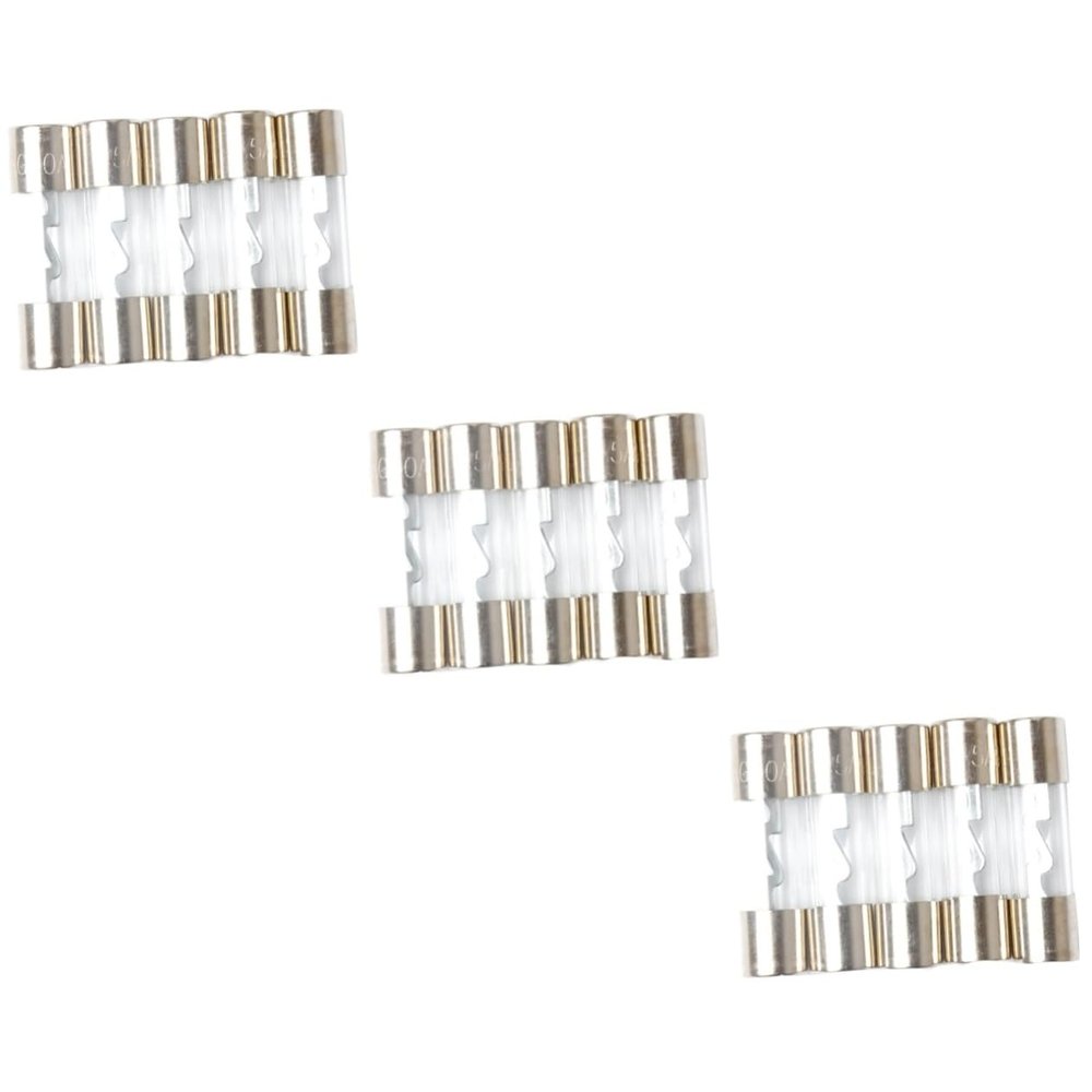 Uonlytech 15pcs Nickel Plated AGU Fuse Tube for Car Audio Automotive Fuse Block Easy Installation