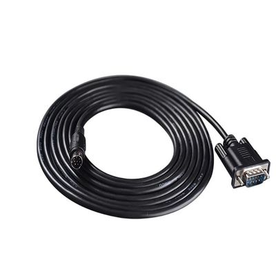 TK6100-FX Compatible FX Series Connectivity Touch Screen TK6100,TK6102 Series PLC Cable Black 10 Meters