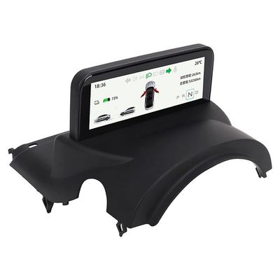 Tesla Head Up Display Digital Virtual Cockpit for Model Y/3 Tesla Ultra Mini Screen Display Embedded Design HUD Speedometer Car Dashboard Panel LCD Screen (AMD CPU)