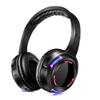 AYVVPII Professional Silent Disco LED Wireless Headphones and RF LED Silent Disco Earphones for iPod MP3 DJ Music Pary Club (10 Headphone + 1 Transmitter) view 3