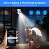 MMQ Auto Track &10x Hybrid Zoom Dual Lens WiFi Security Camera System, 4PCS Wireless Cameras Outdoor with 1T HDD,10CH Expandable 5MP NVR, PTZ 2-Way Audio,Color Night Vision, Compatible with Alexa view 3