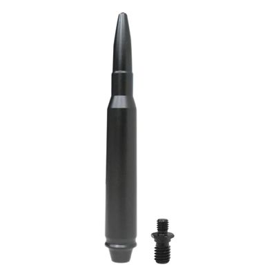 4.25" Black Style Short Antenna Mast for 2017 Jeep Wrangler Unlimited Smoky Mountain Sport Utility 4-Door 3.6L 3604CC 220Cu. in. V6 Gas DOHC Naturally Aspirated
