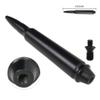 4.25" Black Style Short Antenna Mast for 2017 Jeep Wrangler Unlimited Smoky Mountain Sport Utility 4-Door 3.6L 3604CC 220Cu. in. V6 Gas DOHC Naturally Aspirated view 2