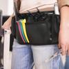 ZIORS Hair Stylist Apron Hair Cutting Apron Hairstylist Waist Belt Hipster Salon Belt Half Waist Apron for Salons Hairdressing Tools Storage Holster with Belts Hairdresser Apron for Cosmetology view 3