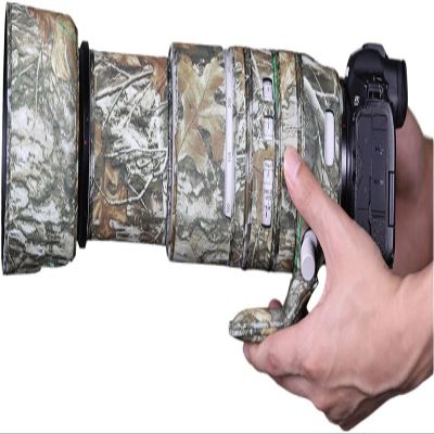 Chasing BIRDSWaterproof Lens Coat Camouflage Rain Cover for Canon RF 100-500mm F/4.5-7.1 L is USM (DSMC)