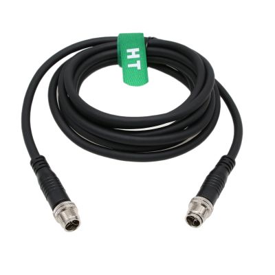 HangTon M12 8 Pin X-Coded to 8 Pin X-Coded Cable for Datalogic Matrix 220 320 Reader Cognex Basler Industrial Sensor Camera High Speed Shielded 3m