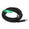 HangTon M12 8 Pin X-Coded to 8 Pin X-Coded Cable for Datalogic Matrix 220 320 Reader Cognex Basler Industrial Sensor Camera High Speed Shielded 3m view 4