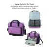 JiangJiangBao Carrying Bag for Epsons Pro EX9270 3LCD Projector, Carrying Case for Epsons EpiqVision Flex CO-FH02/Home Cinema 980/1100/EX3290/Flex CO-W01/ Projector (Purple) view 2