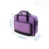 JiangJiangBao Carrying Bag for Epsons Pro EX9270 3LCD Projector, Carrying Case for Epsons EpiqVision Flex CO-FH02/Home Cinema 980/1100/EX3290/Flex CO-W01/ Projector (Purple) view 3
