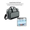 JiangJiangBao Carrying Bag for Epson Pro EX9270 3LCD Projector, Carrying Case for Epsons EpiqVision Flex CO-FH02/Home Cinema 980/1100/EX3290/Flex CO-W01/ Projector (Grey) view 4