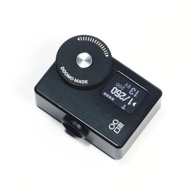 DOOMO MADE OLED Light Meter, Meter S, New Screen Design, Real-time Metering and One-Button Metering for Vintage Cameras(Black)