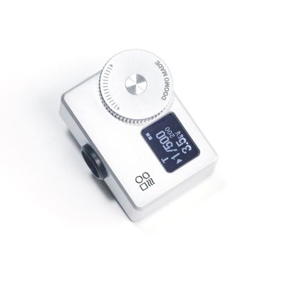 DOOMO MADE OLED Light Meter, Meter S, New Screen Design, Real-time Metering and One-Button Metering for Vintage Cameras (Chrome)