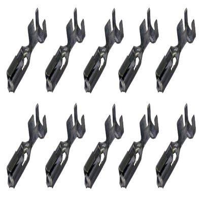 (10 Pack) NEUTRIK NLFASTON Non-Insulated Cable Crimps for NL4 Series Connectors