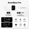 SoundSync Pro Bluetooth Transmitter & Receiver for Airplane, Easy Setup Bluetooth Audio Transceiver for 2 BT Devices, Volume Control, RCA for TV view 2
