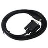 Suitable for TPC-FX PLC Cable TPC Touch Panel to FX Series Communication Cable Black Length : 3 Meters view 1