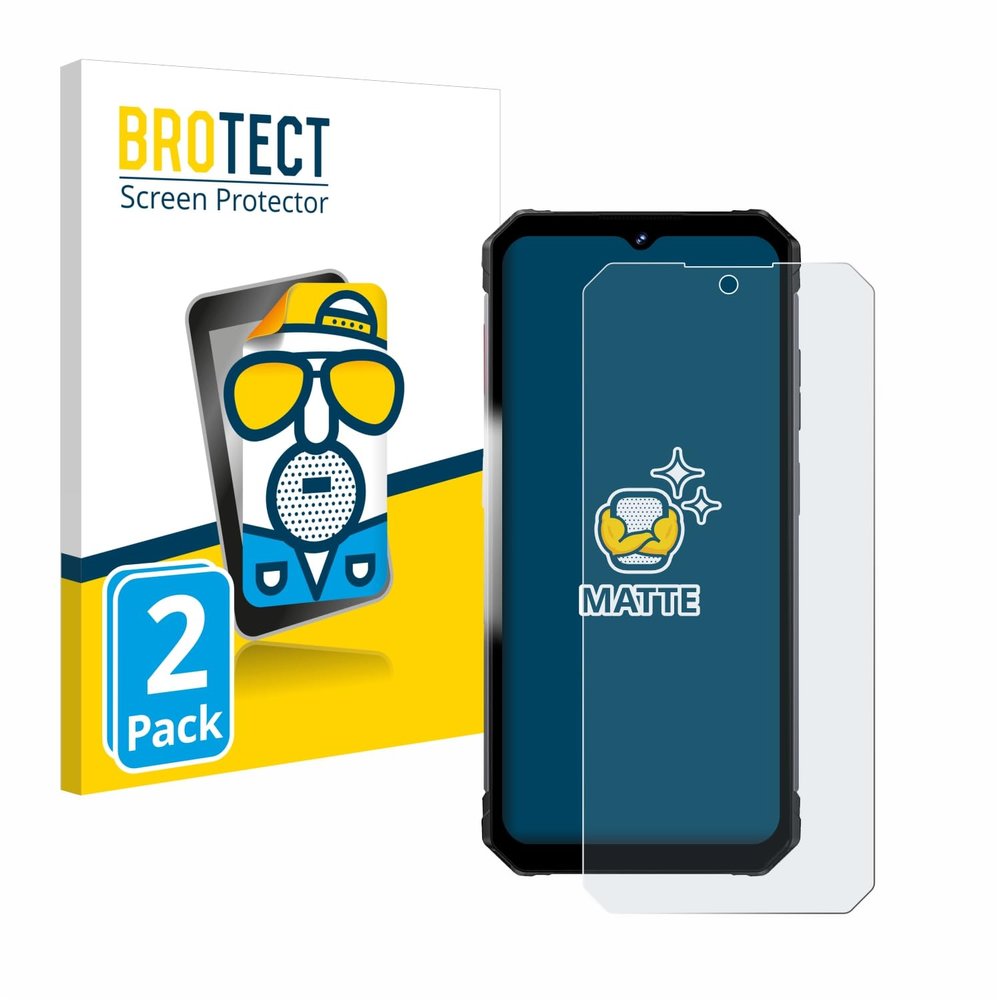 BROTECT 2-Pack Screen Protector Anti-Glare Compatible with Fossibot F102 Screen Protector Matte, Anti-Fingerprint Protection Film