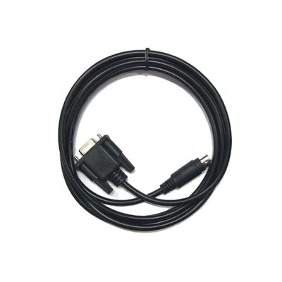 Suitable for TPC-DVP PLC Communication Cable Touch Panel TPC7062KX TPC7062KS Connecting DVP Series Black Length : 10 Meters