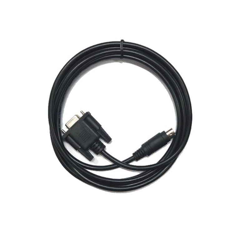 Suitable for TPC-DVP PLC Communication Cable Touch Panel TPC7062KX TPC7062KS Connecting DVP Series Black Length : 10 Meters