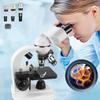 DESHVA Binocular Microscope Profesional, 60000x with Display, 3 Objective Lenses/6 Eyepieces, Biological Microscope, Dual Light Source Illumination, for Research and Study- Standard view 1
