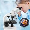 DESHVA Binocular Microscope Profesional, 60000x with Display, 3 Objective Lenses/6 Eyepieces, Biological Microscope, Dual Light Source Illumination, for Research and Study- Standard view 3