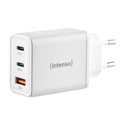 Intense - GaN Wall Charger W65ACC-1xUSB-A2xUSB-C