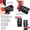 Lens Collar Tripod Mount Ring Compatible with Tamron 17-70 f/2.8 Di III-A VC RXD B070, 17-28mm f/2.8 Di III RXD A046, 70-300mm f/4.5-6.3 Di III RXD A047 (E-Mount) Lens, Bracket Holder with Arca Plate view 3