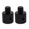 FEICHAO 2pcs Screw Adapter 1/4-20 Female to M5 M6 M8 M10 Male Screw with Reinforcement Side Hole for Tripod Camera Gimbal Accessories (1/4-20 to M8-1.25 * 7) view 1