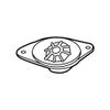 Alpaca Genuine OEM Front or Rear Speaker Instr Panel Tweeter HiFi +DSP Instrument Premium DPS Quarter Trim HiFi for BMW F06 F10 F12 F13 F36 G29 4 5 6 Z Series Tray Pkg view 1